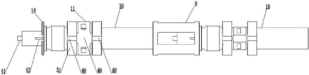 Mud gun focus drilling rig and combined excitation method for mud gun focus