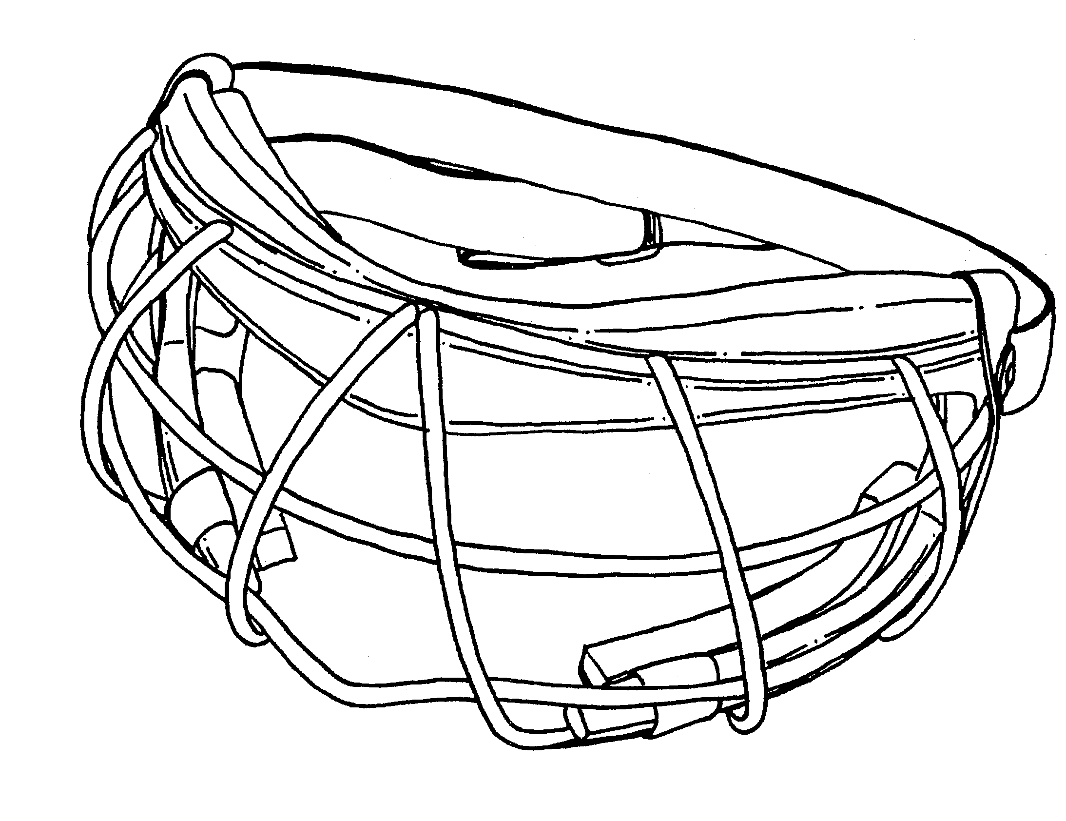 Protective eyewear device for sports