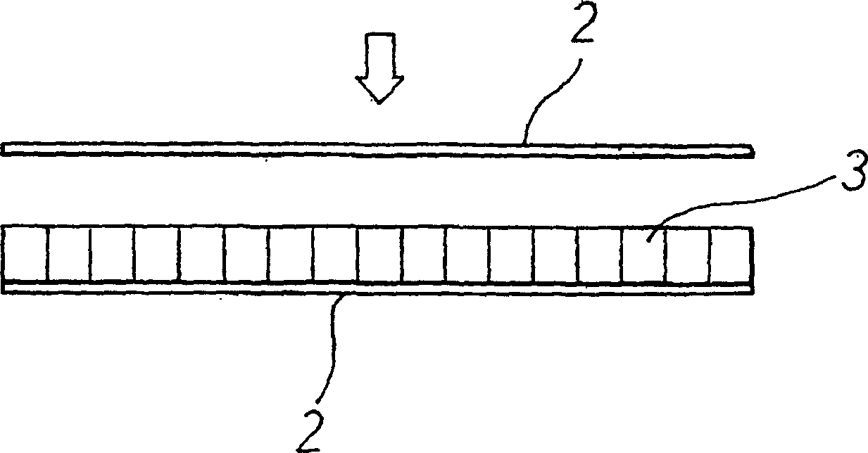 Stainless sheet honeycomb panel and method for mfg. thereof