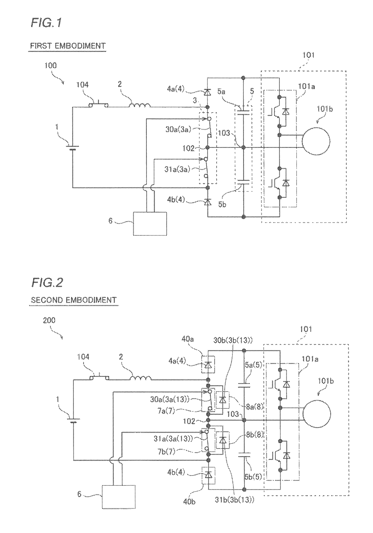 Boost chopper circuit