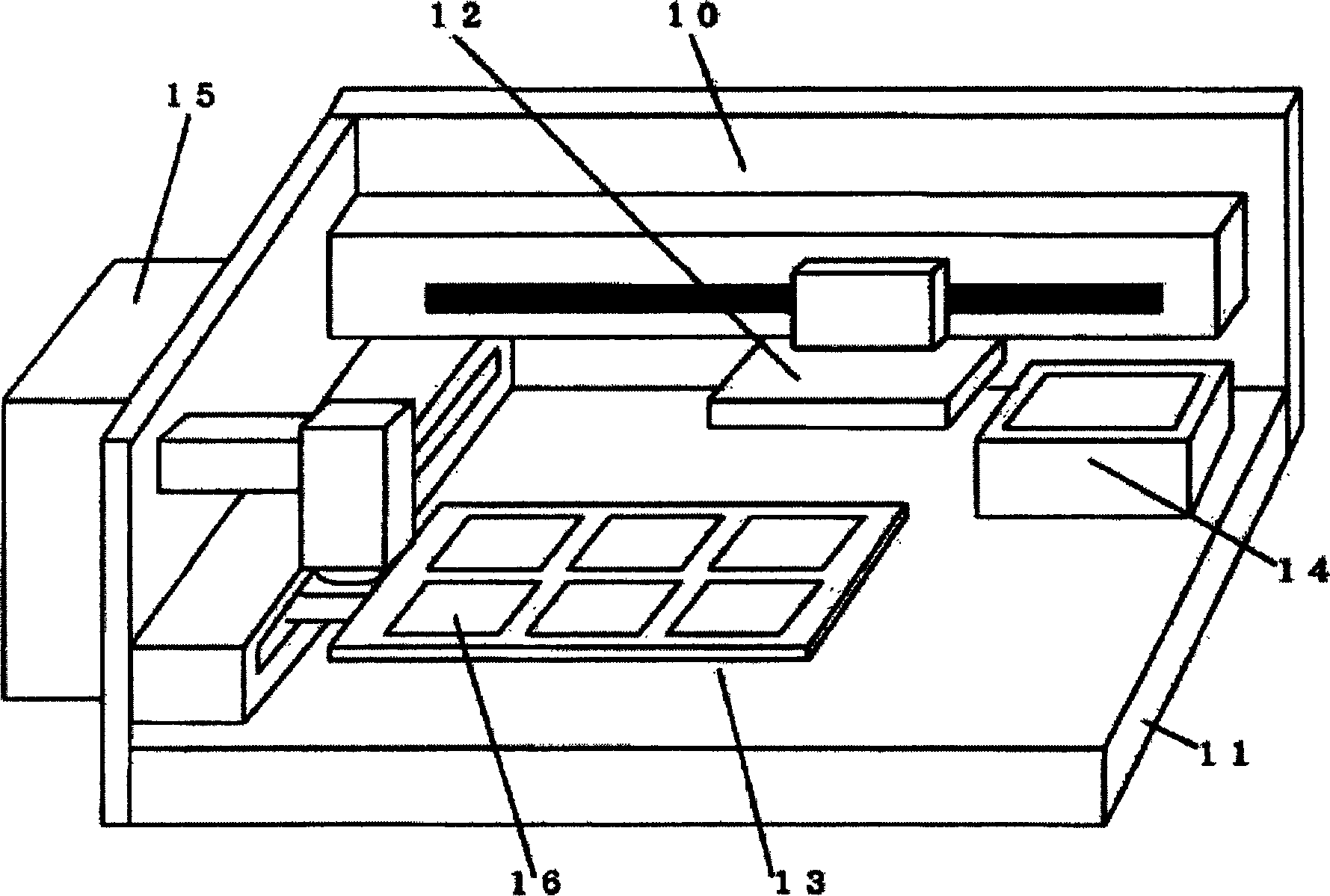 Device and method for manufacturing bead array, and method for detecting target substance