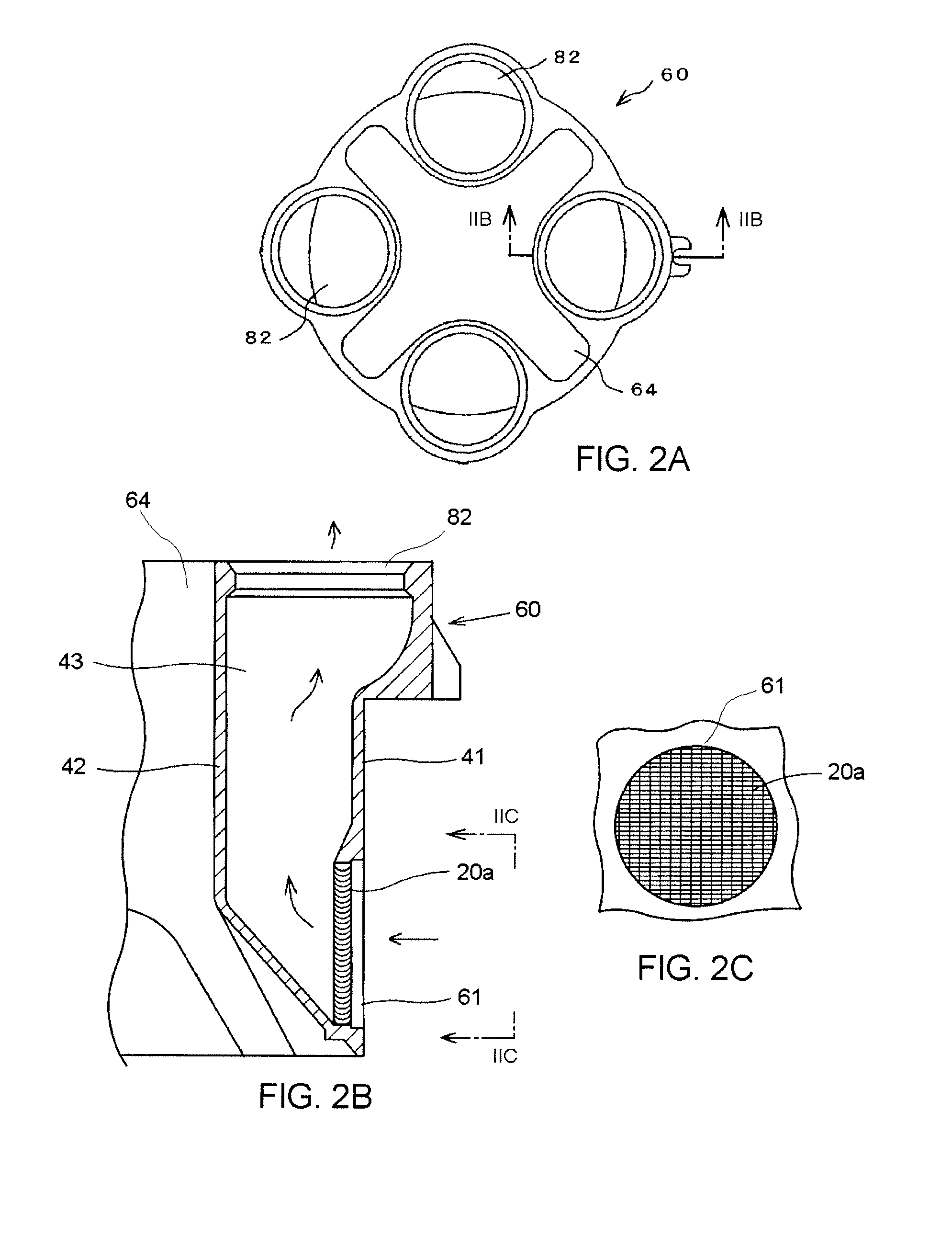 Fuel supporting attachment and fuel inlet mechanism