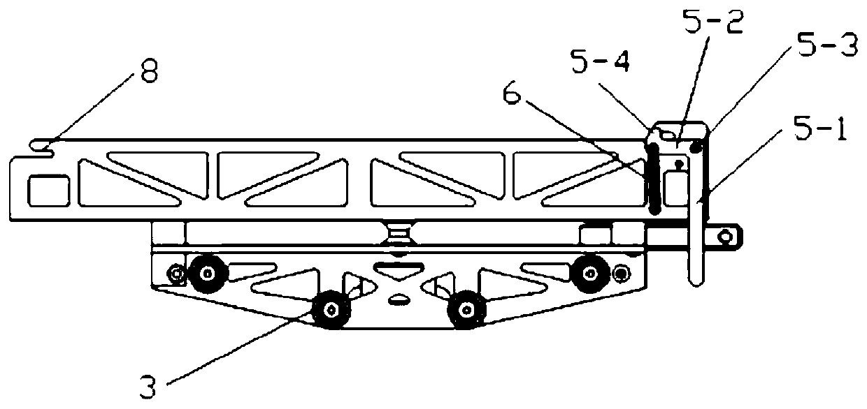 A UAV ejection and sliding device and ejection system