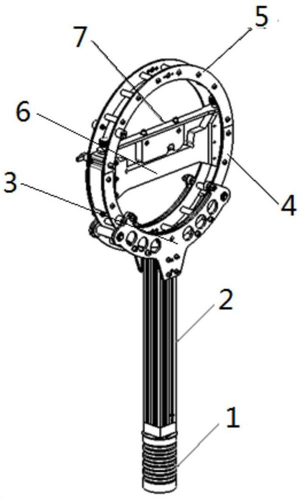 Aircraft beam turnover devices and turnover method