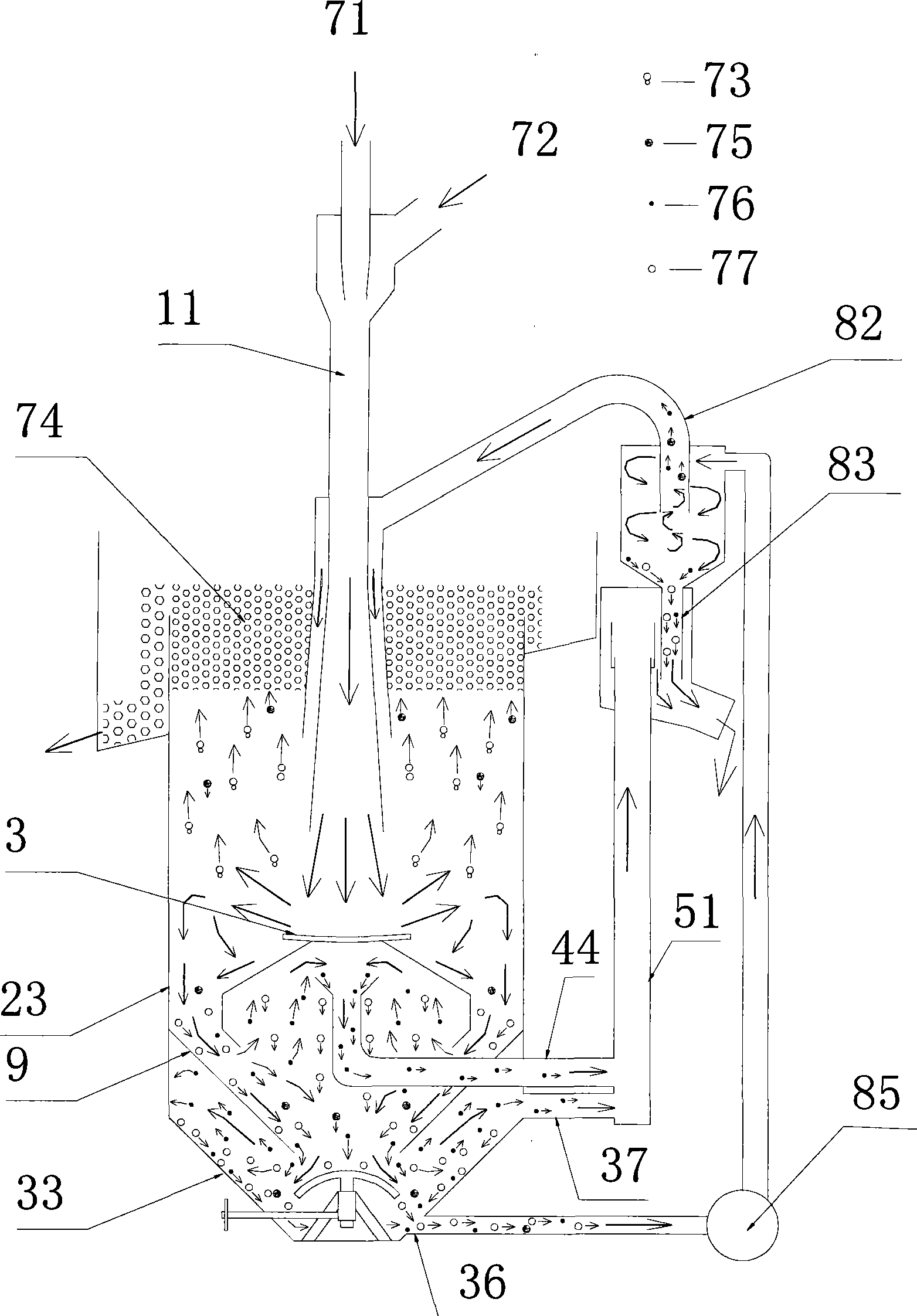 Double tail-removing gravity-flotation combined sorting method and device