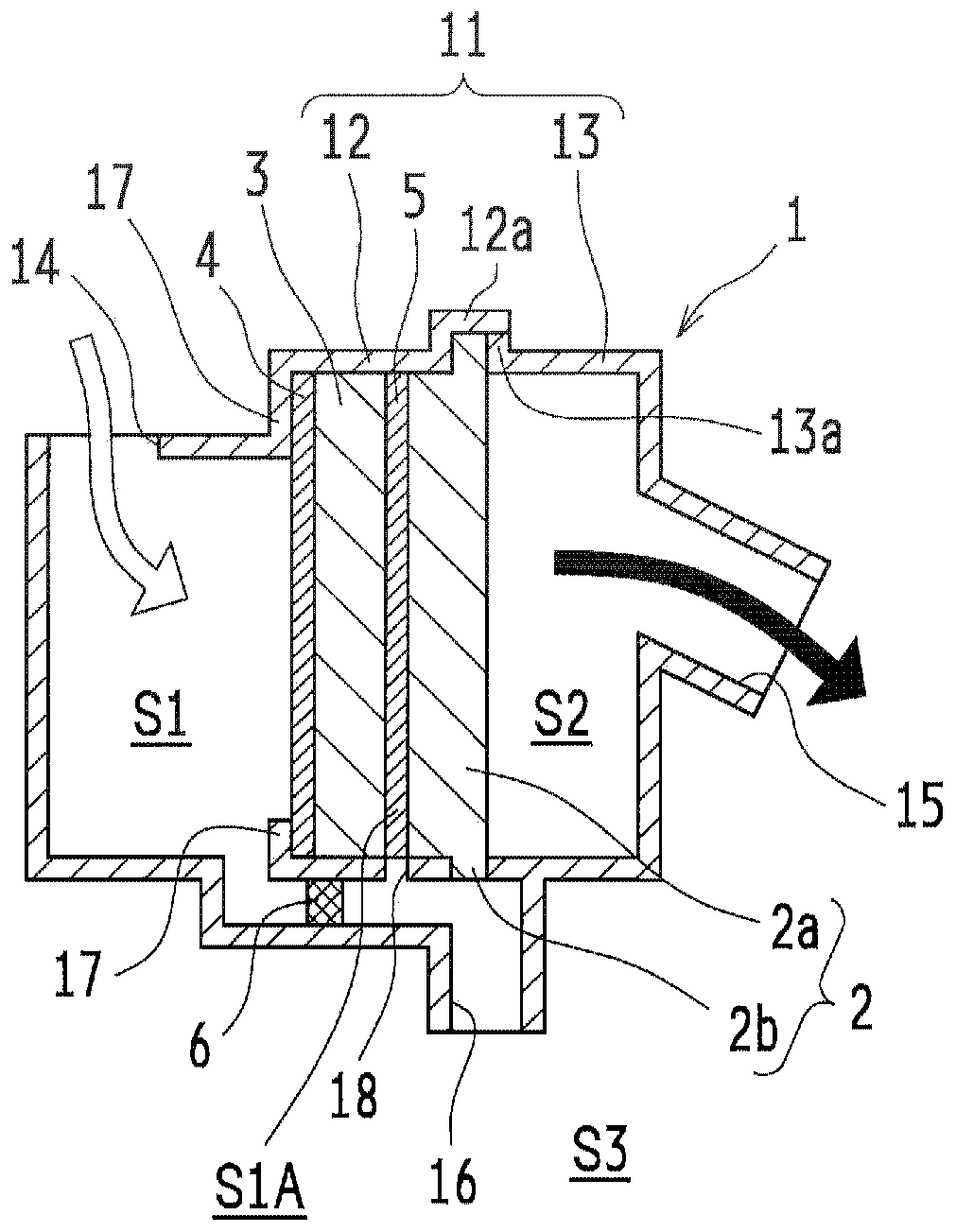 Air cleaner for fuel cell vehicle