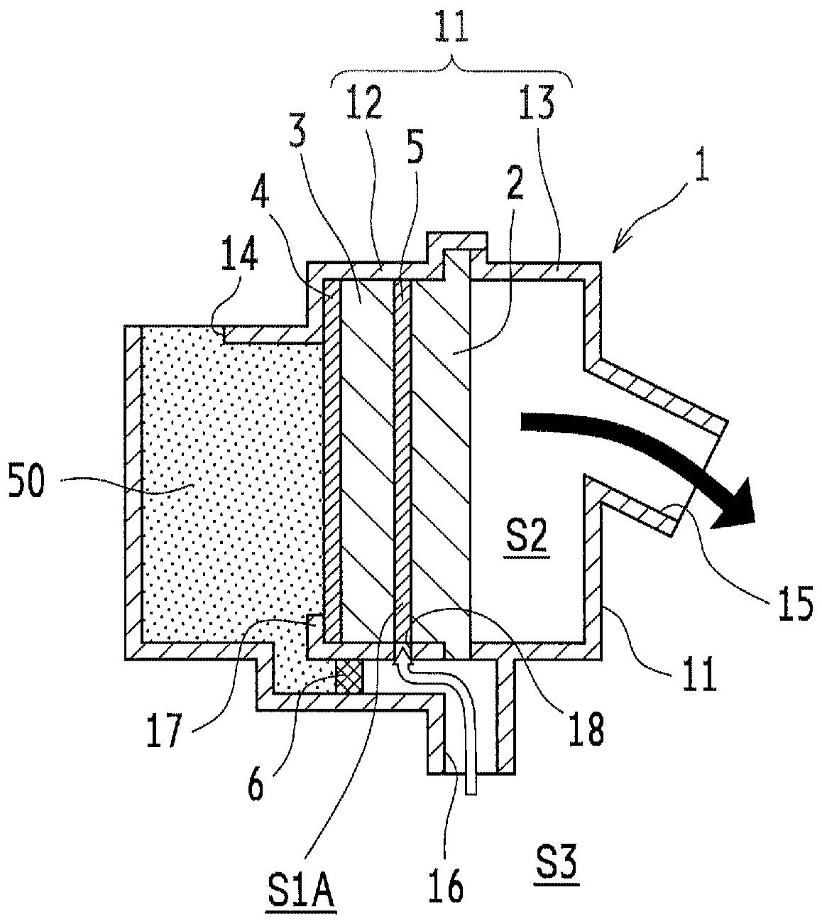 Air cleaner for fuel cell vehicle
