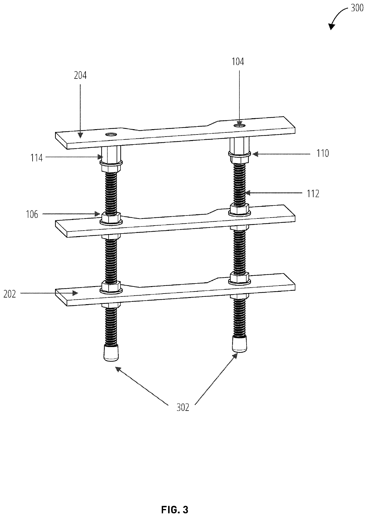 Pressure fit mounting kit