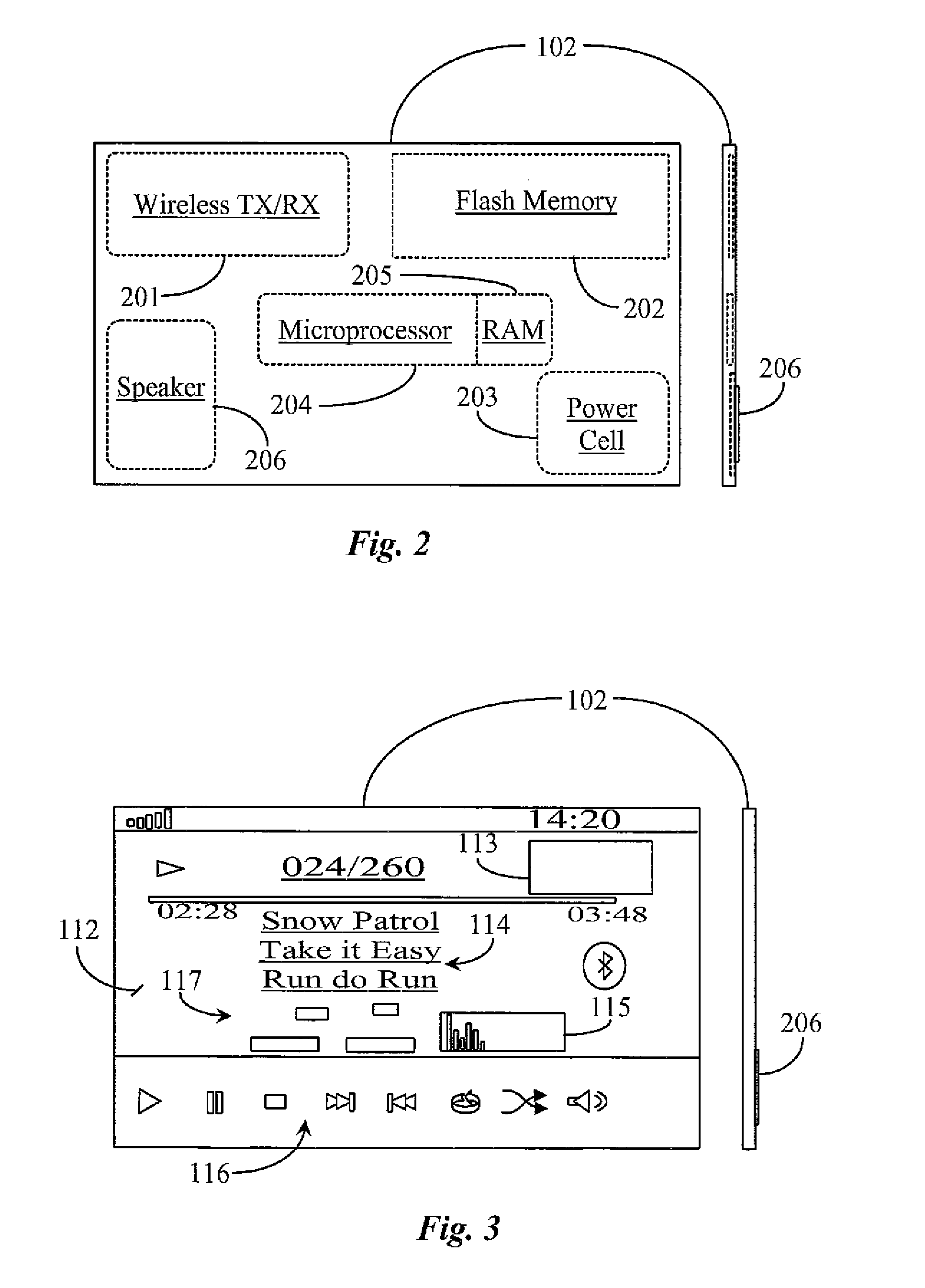 Solid-State Music Player And Host Docking System