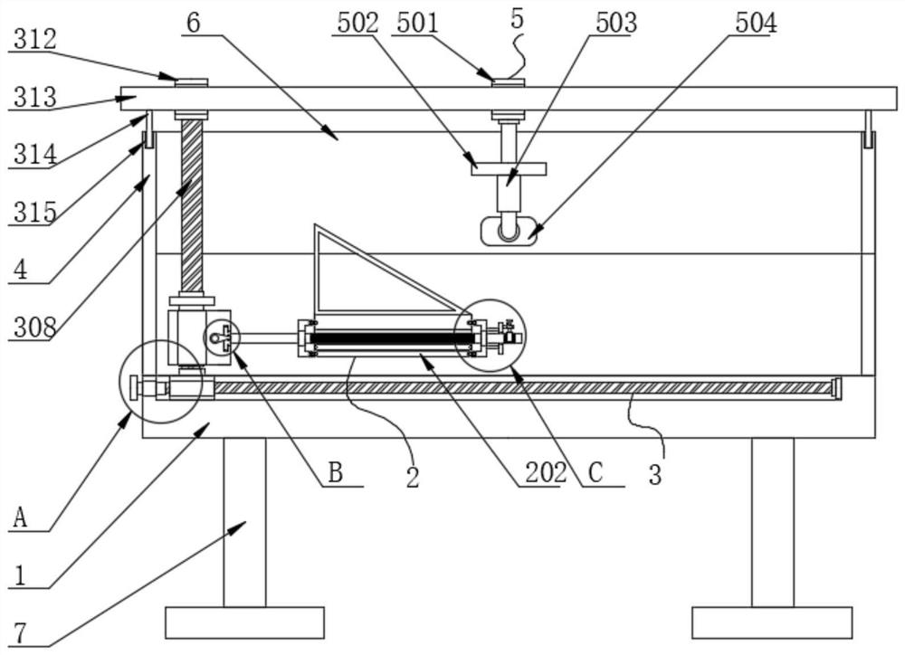 A geometric teaching aid for mechanical drawing with folding storage function
