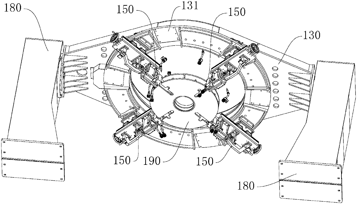 Welding processing line