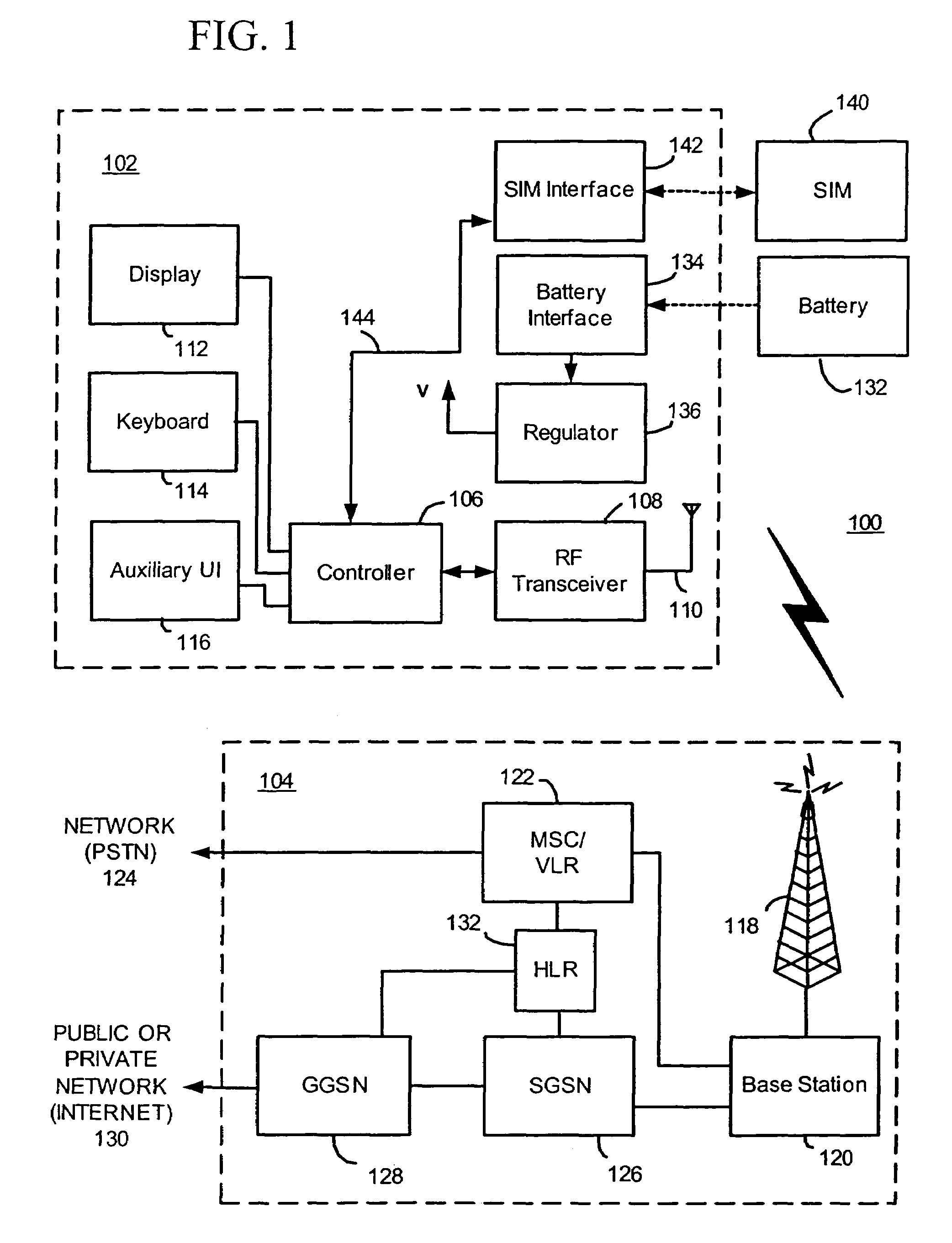 Methods and apparatus for providing manual selection of a communication network for a mobile station