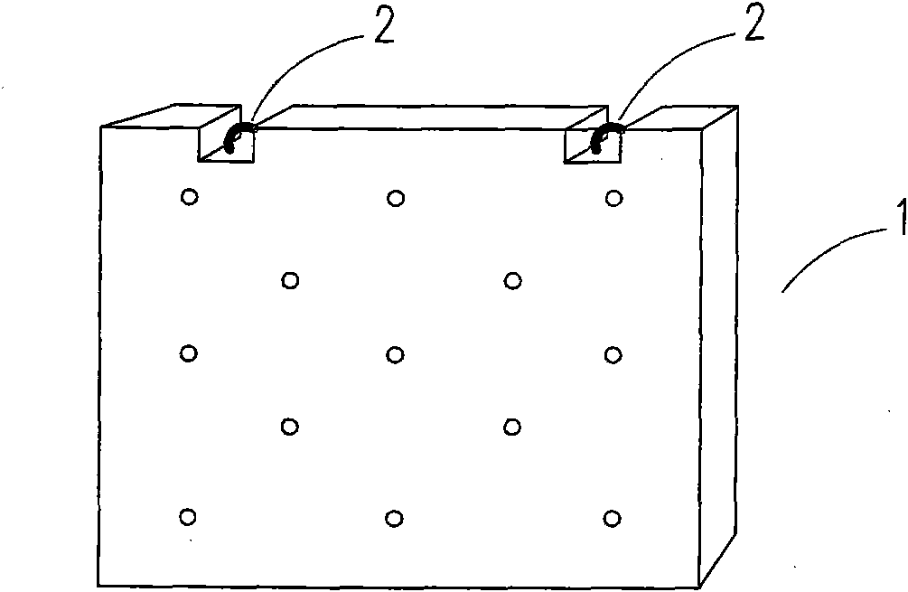 Prefabricated refractory wallboard used for graphitized furnace and manufacture method thereof