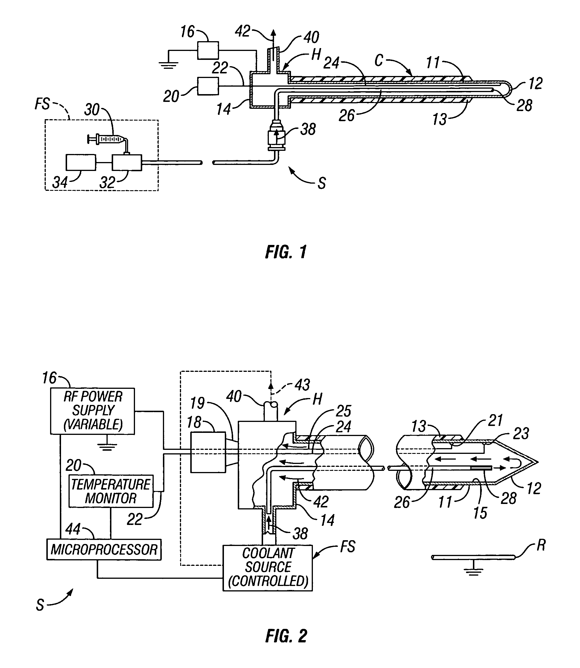 Apparatus and method for electrode thermosurgery