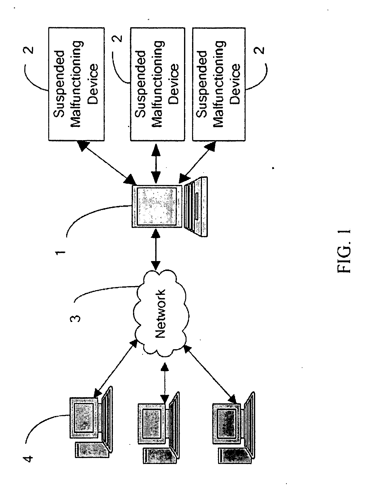 Electronic malfunction diagnostic apparatus and method