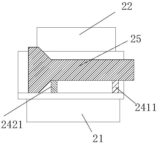 Cross-wedge rolled piece machining device and method