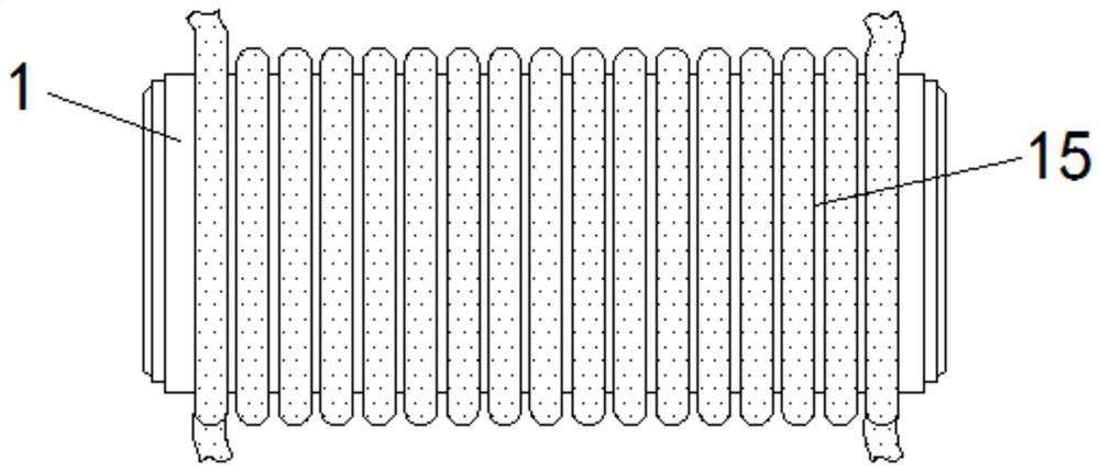 An outdoor artificial intelligence visual monitoring device based on rainwater cooling