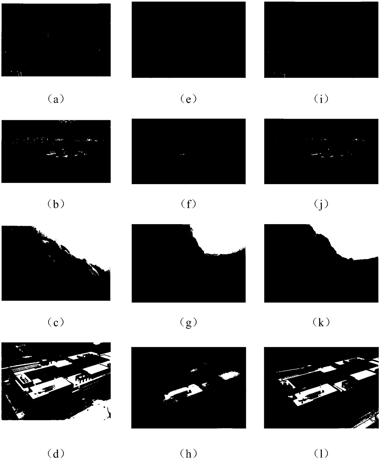 Adaptive processing method for smog sky and white area in aerial images of unmanned aerial vehicles