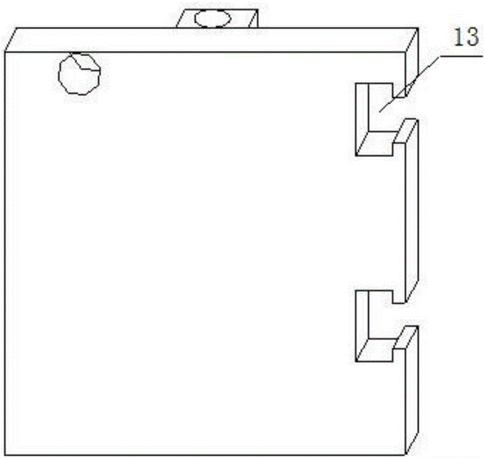 Corrugated board lifting and stacking mechanism beneficial to transferring