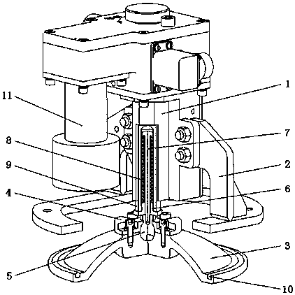 A spring-charged air duct valve for sealing