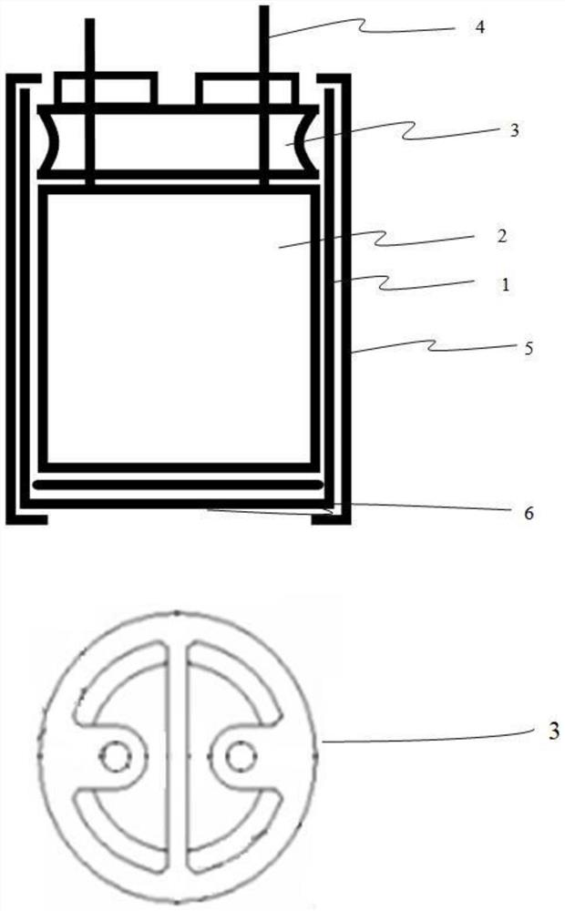 An ultra-high voltage leaded capacitor and its preparation method