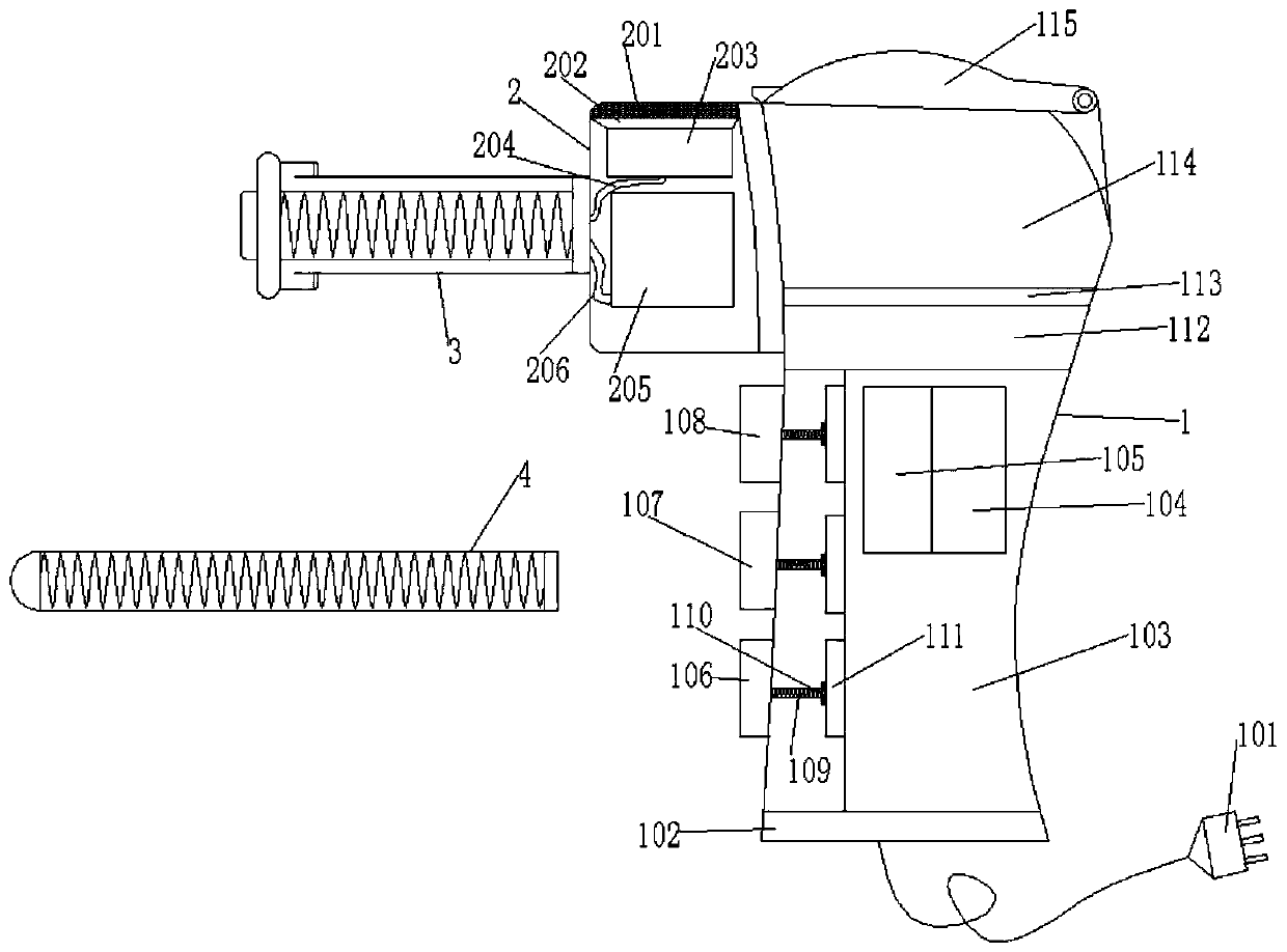 A nasal cavity cleaning and drug atomization inhalation device