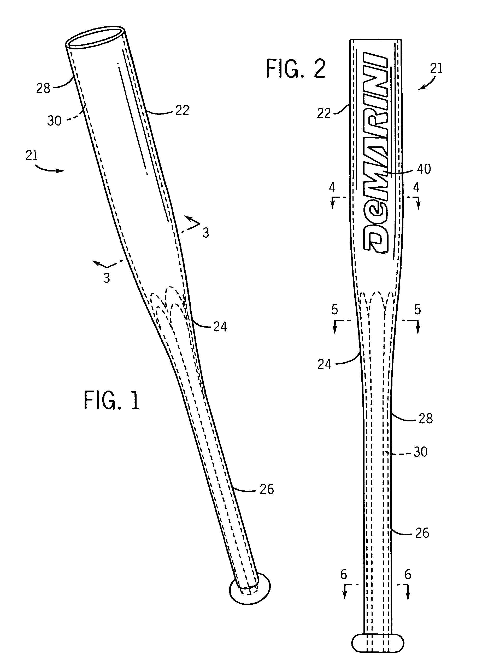 Injection-molded ball bat