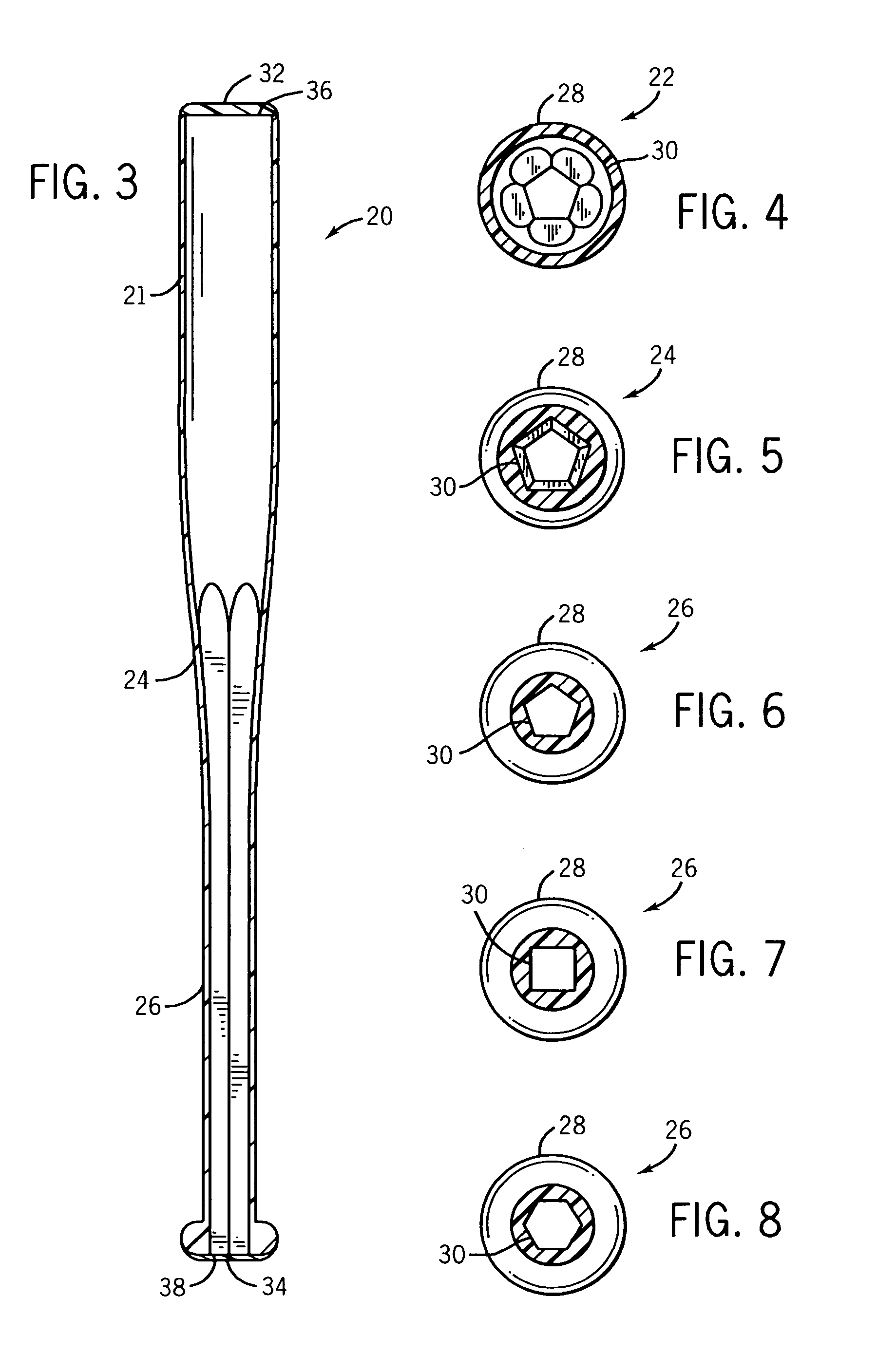 Injection-molded ball bat