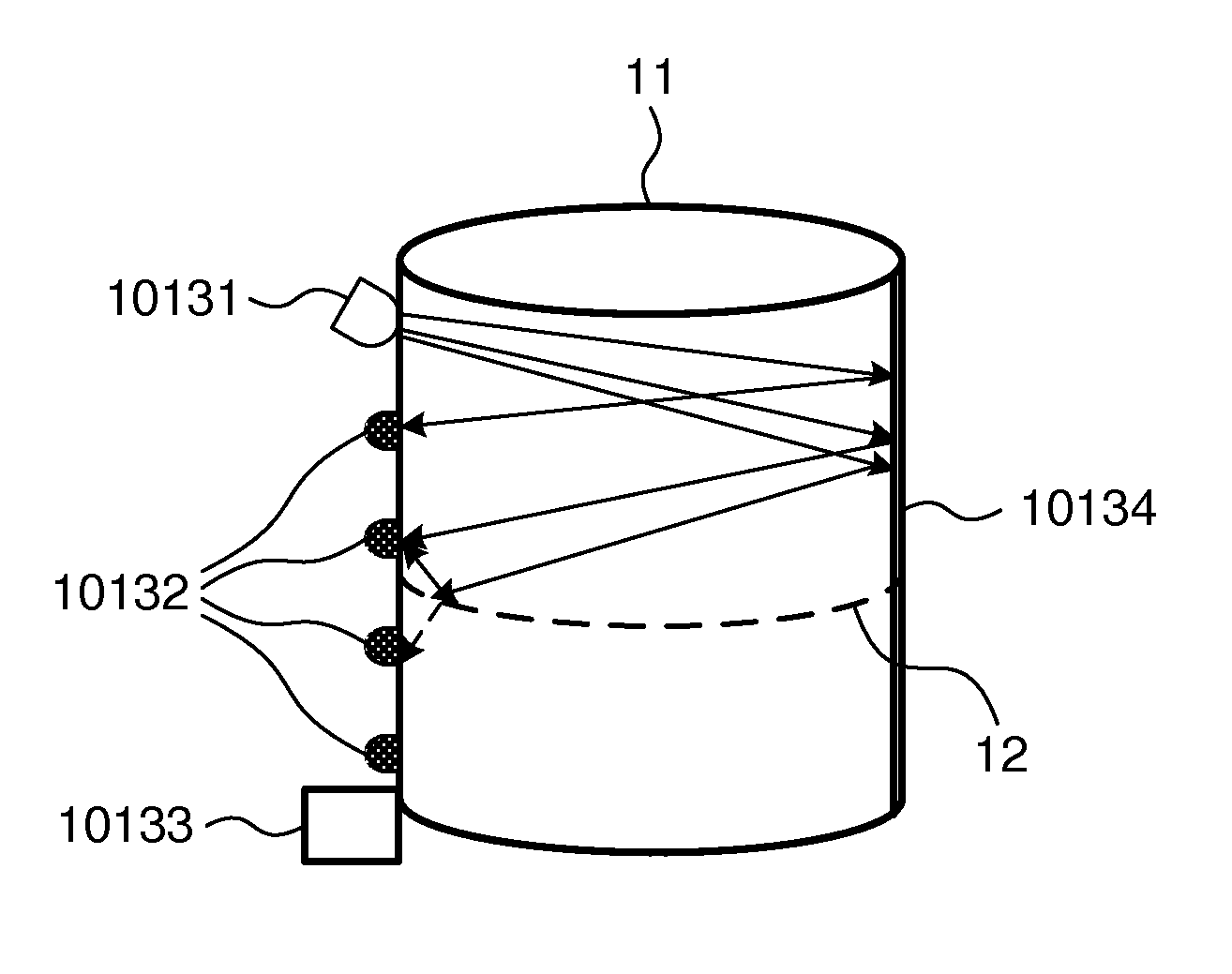 Apparatuses and methods for managing liquid volume in a container
