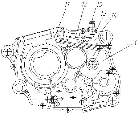 A Crankcase Combination for Reduced Engine Oil Loss