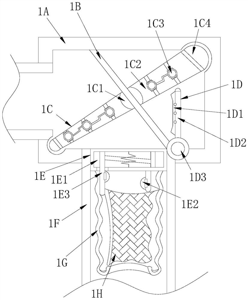 A special-shaped bag pressure filling machine