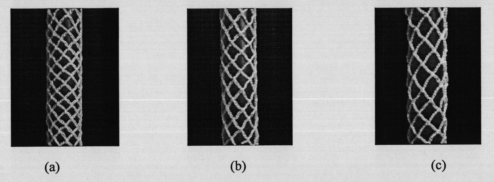 Tissue engineering artificial tendon scaffold enhanced body and preparation method thereof