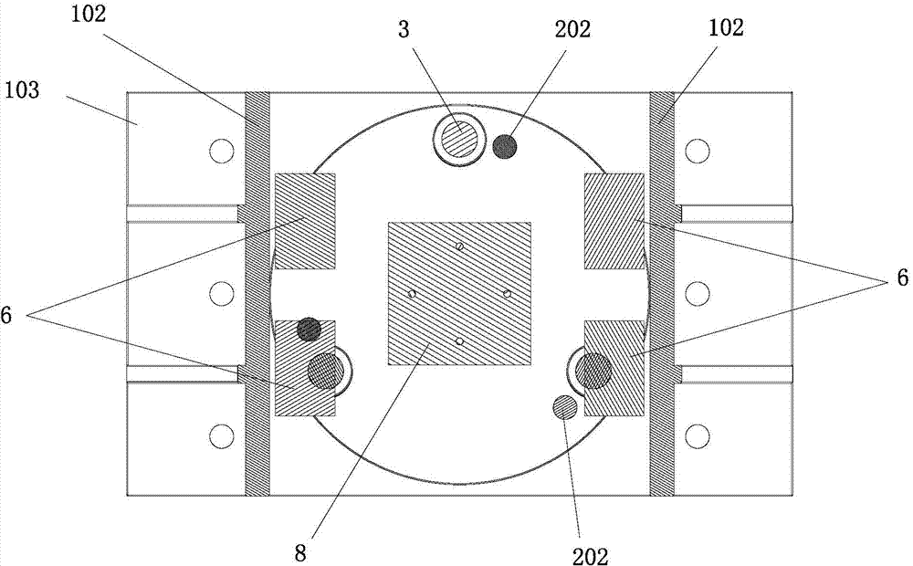 High-speed dynamic compression testing device