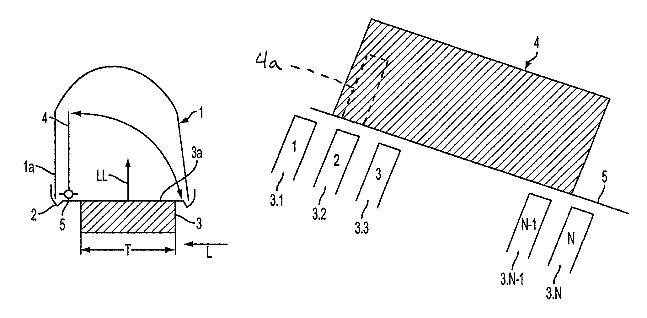 Charge intercooler for a motor vehicle