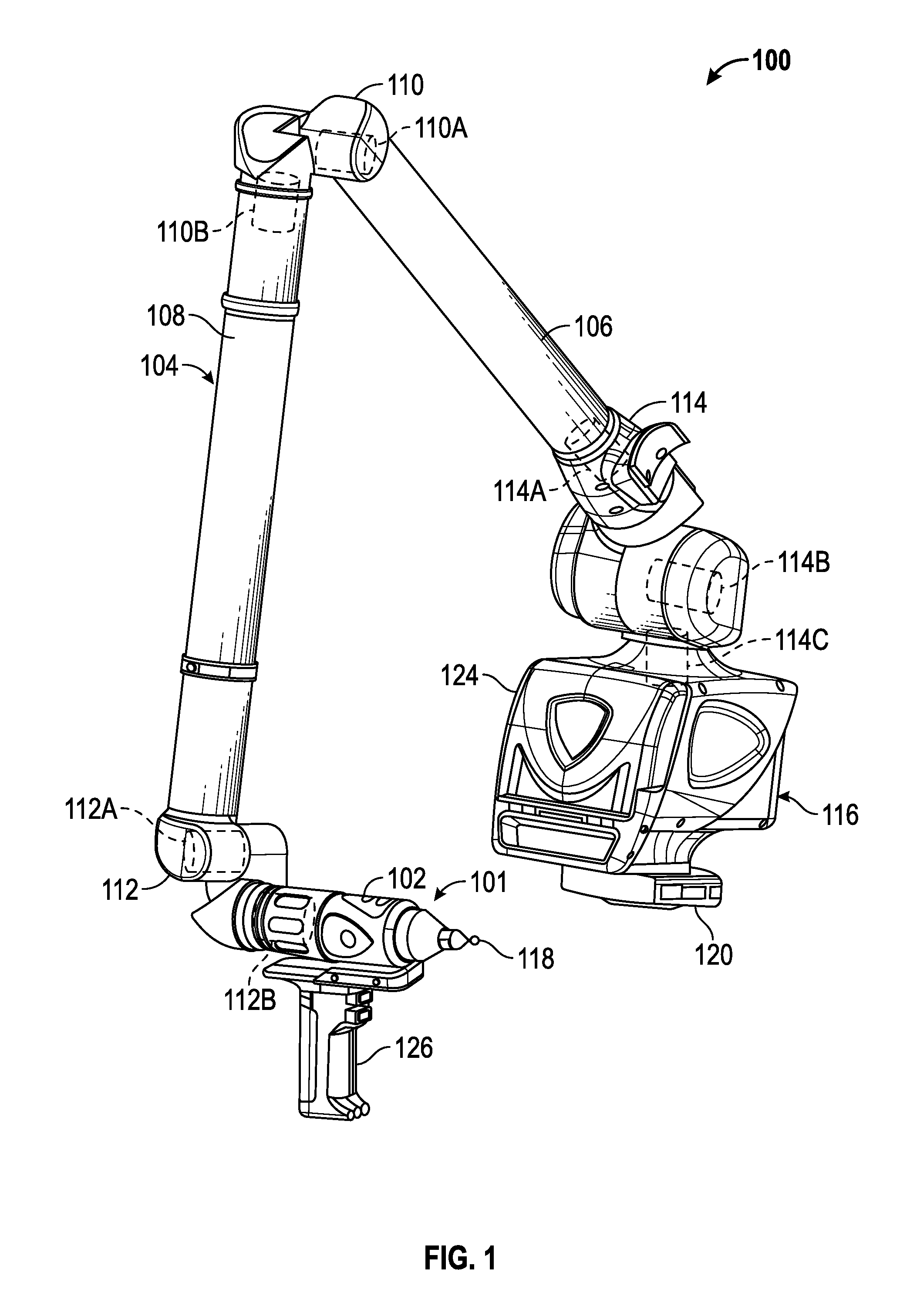 Metrology device and a method for compensating for bearing runout error