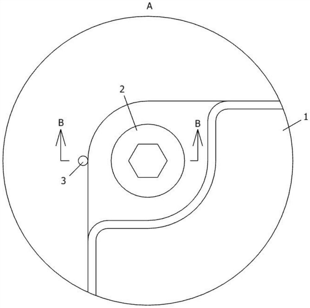 Electrical control current sensor capable of being firmly fixed