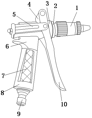 Coating barrel cleaning device for wall cloth production