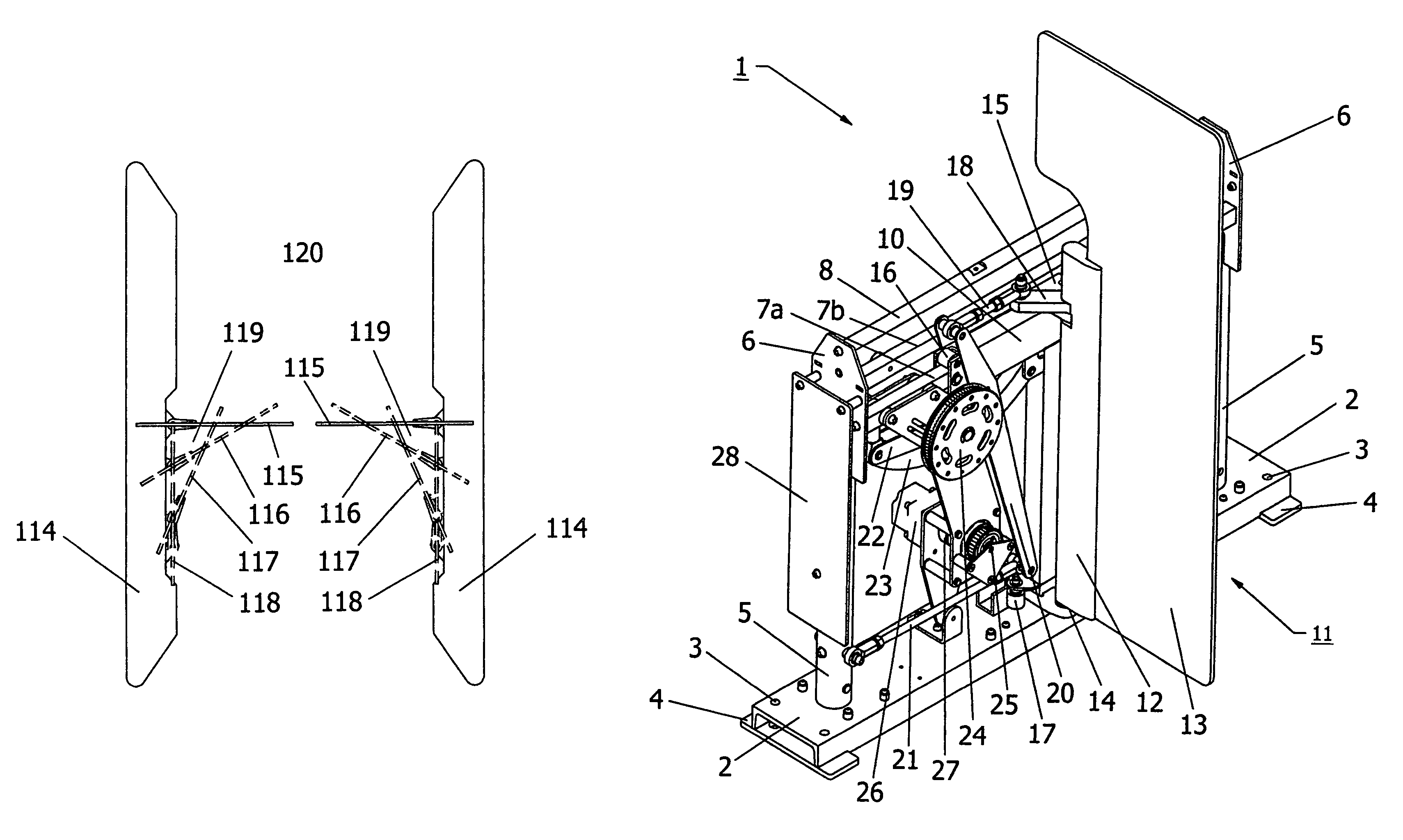 Compound barrier mechanism for passageway control