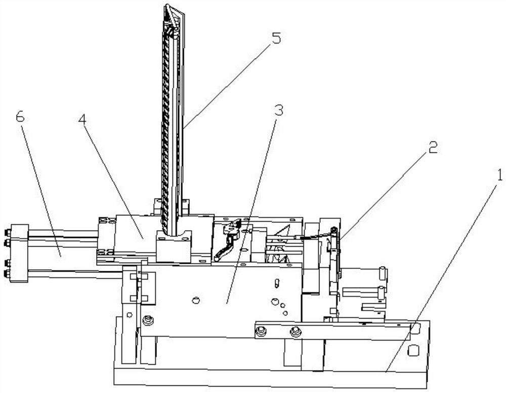 Automatic blanking, feeding and positioning device for automatic machining of pliers
