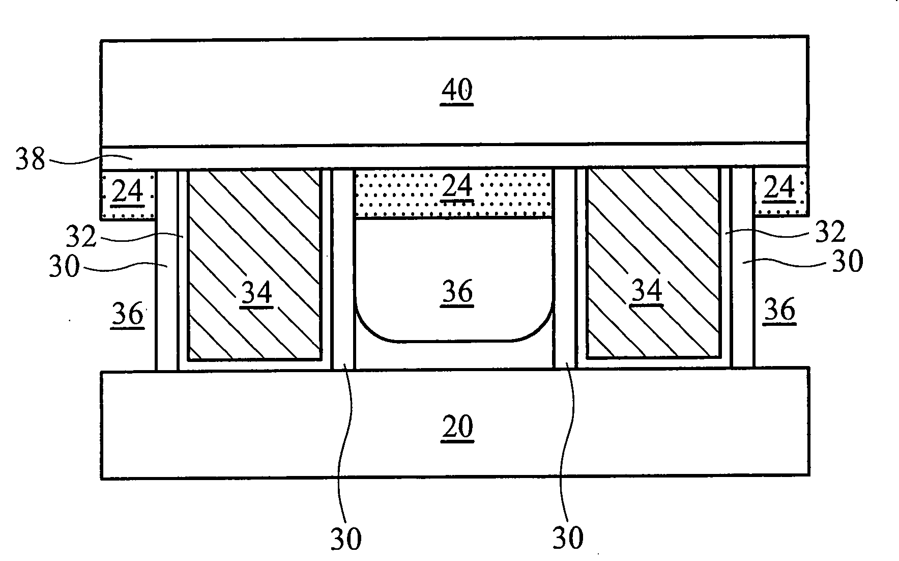 Formation process of interconnect structures with air-gaps and sidewall spacers