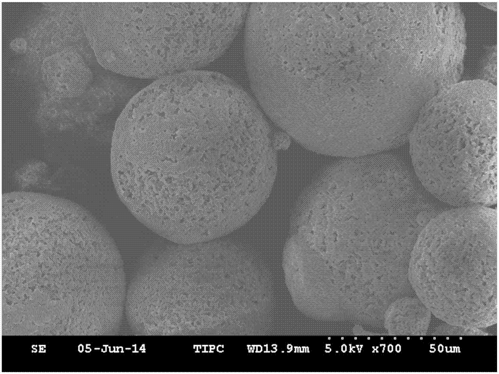 Nylon/silica composite microsphere, preparation method and application thereof