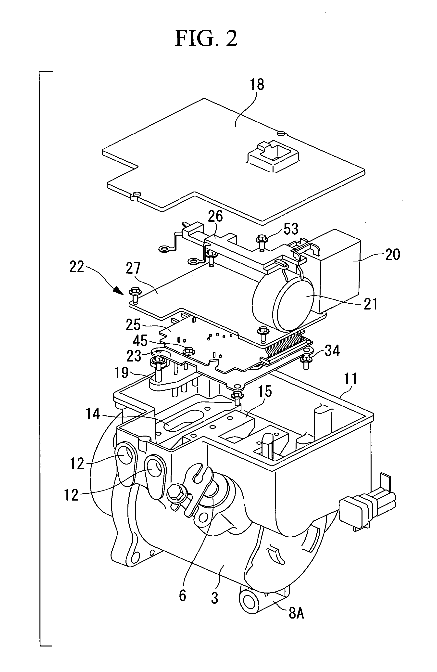 Integrated-inverter electric compressor
