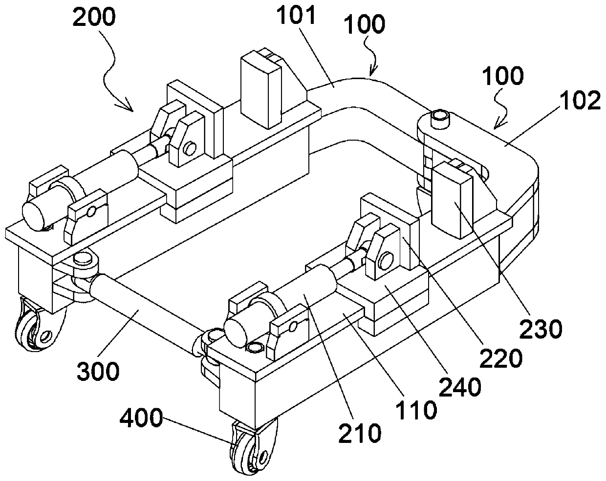 Fixing device and welding equipment