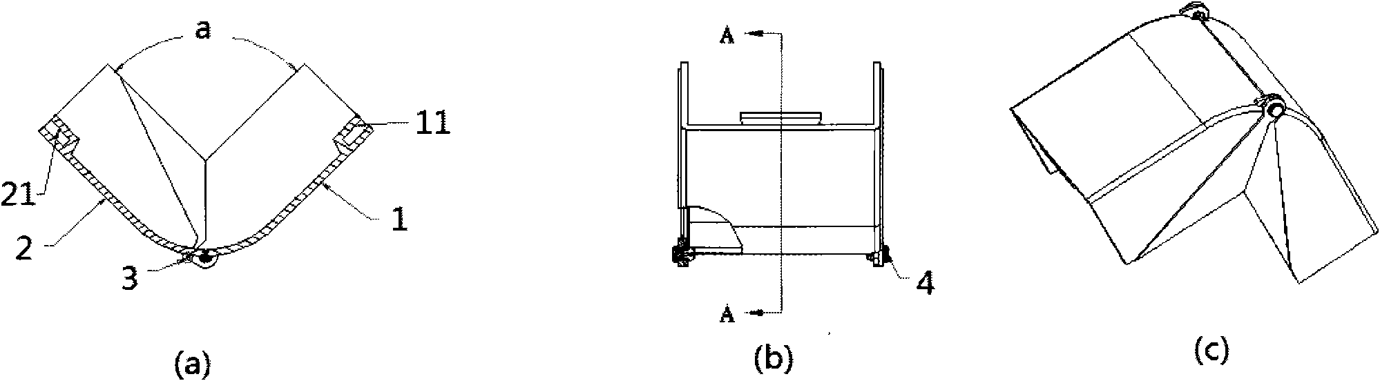 Outer corner structure of wire chase