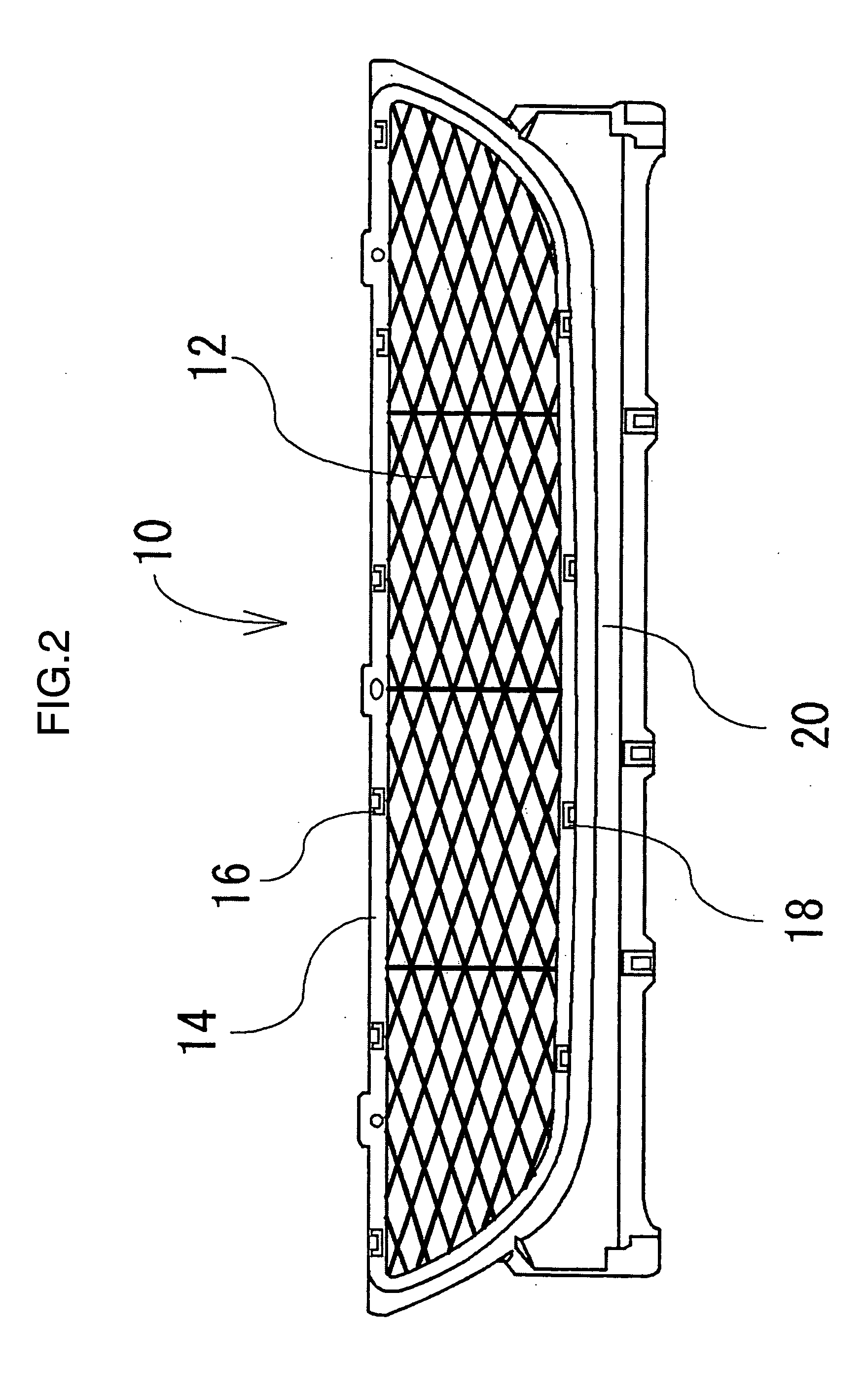 Automobile bumper structure