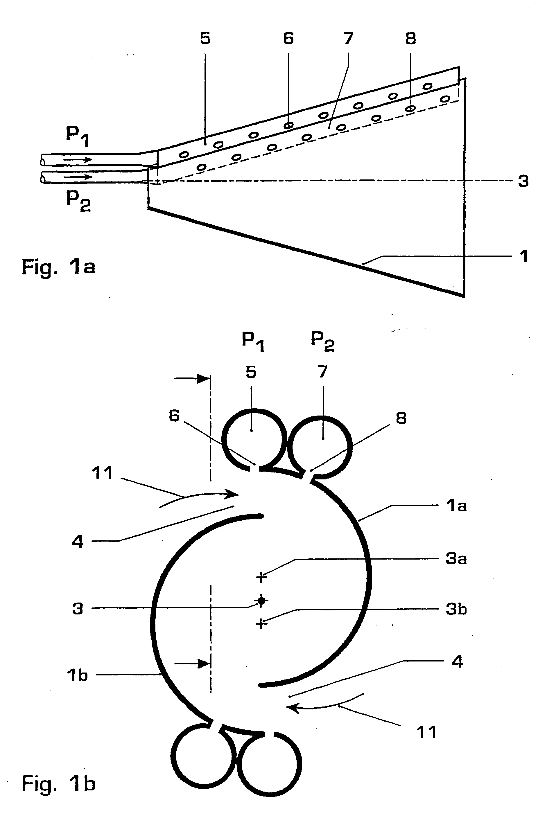 Method for operating a burner and burner with stepped premix gas injection