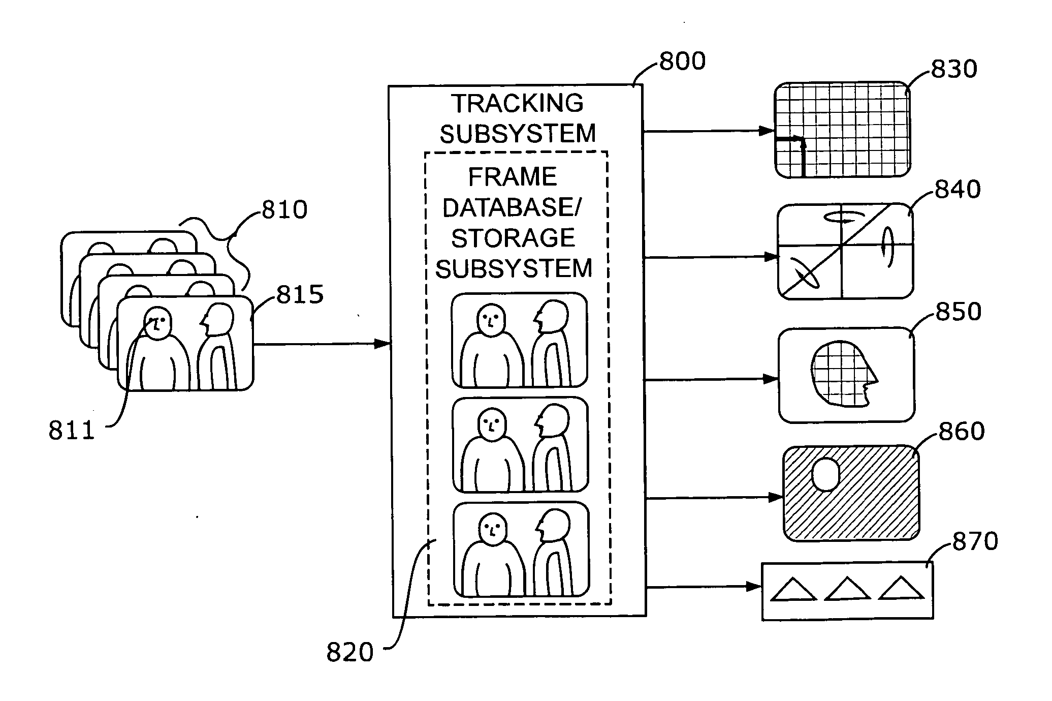 Image tracking and substitution system and methodology for audio-visual presentations
