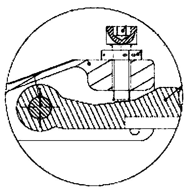 Windshield wiper single-spring pressure adjusting device