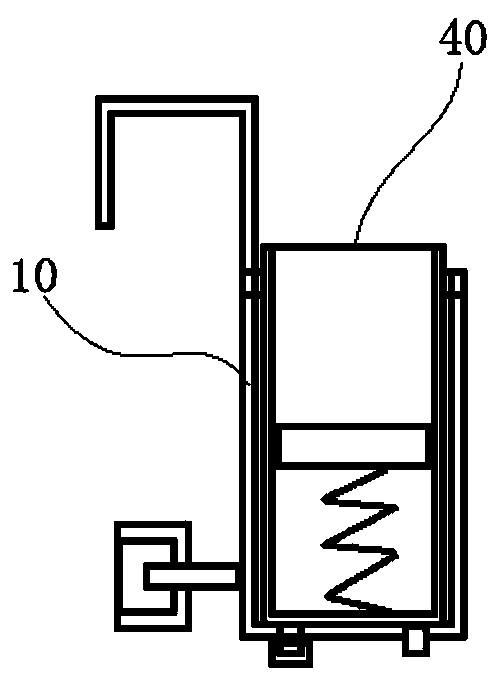 Hand disinfectant liquid bracket