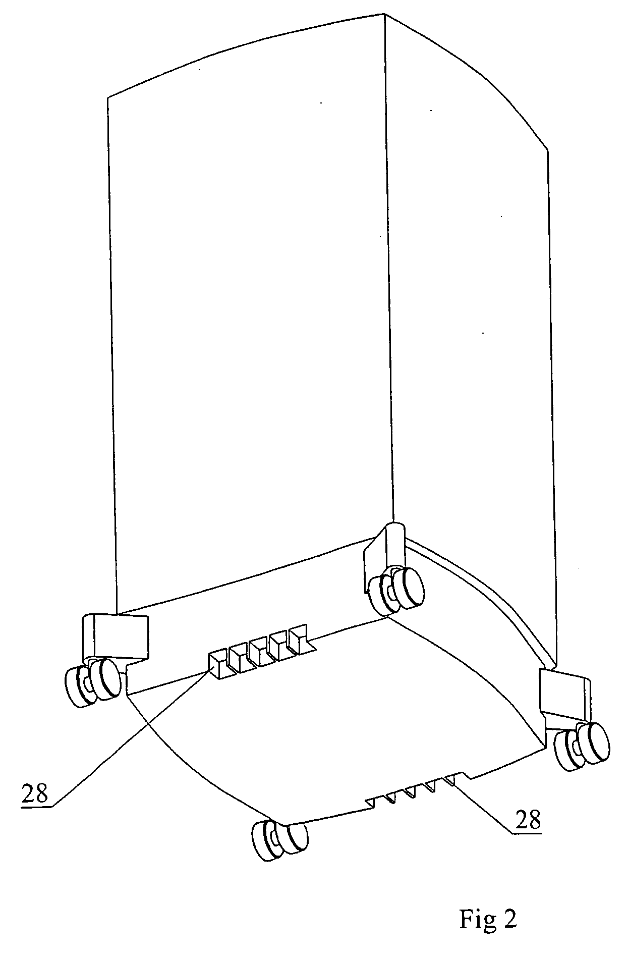 Exhaust conduit and adapter mounting for portable oxygen concentrator